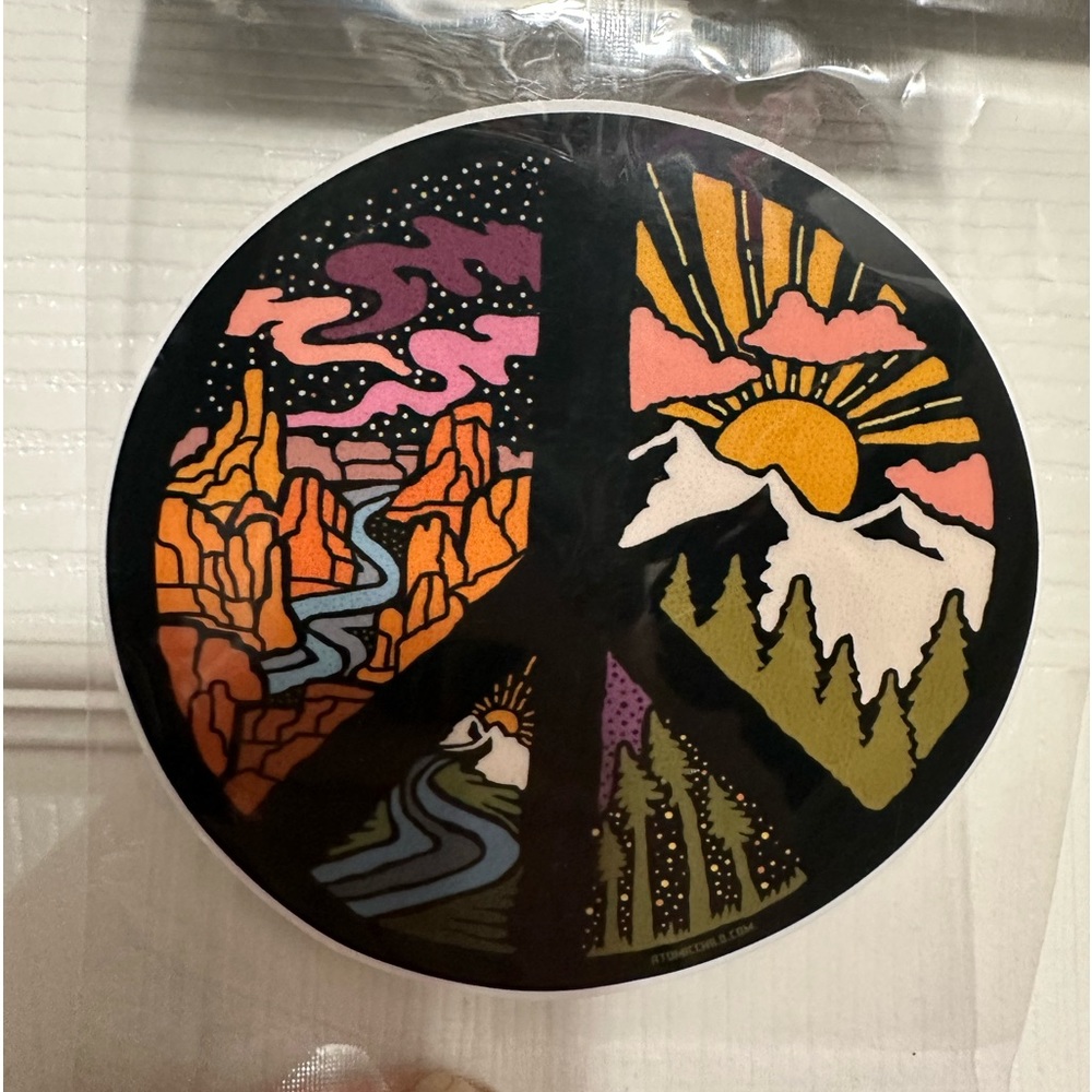 2023 Circle of Peace Sticker